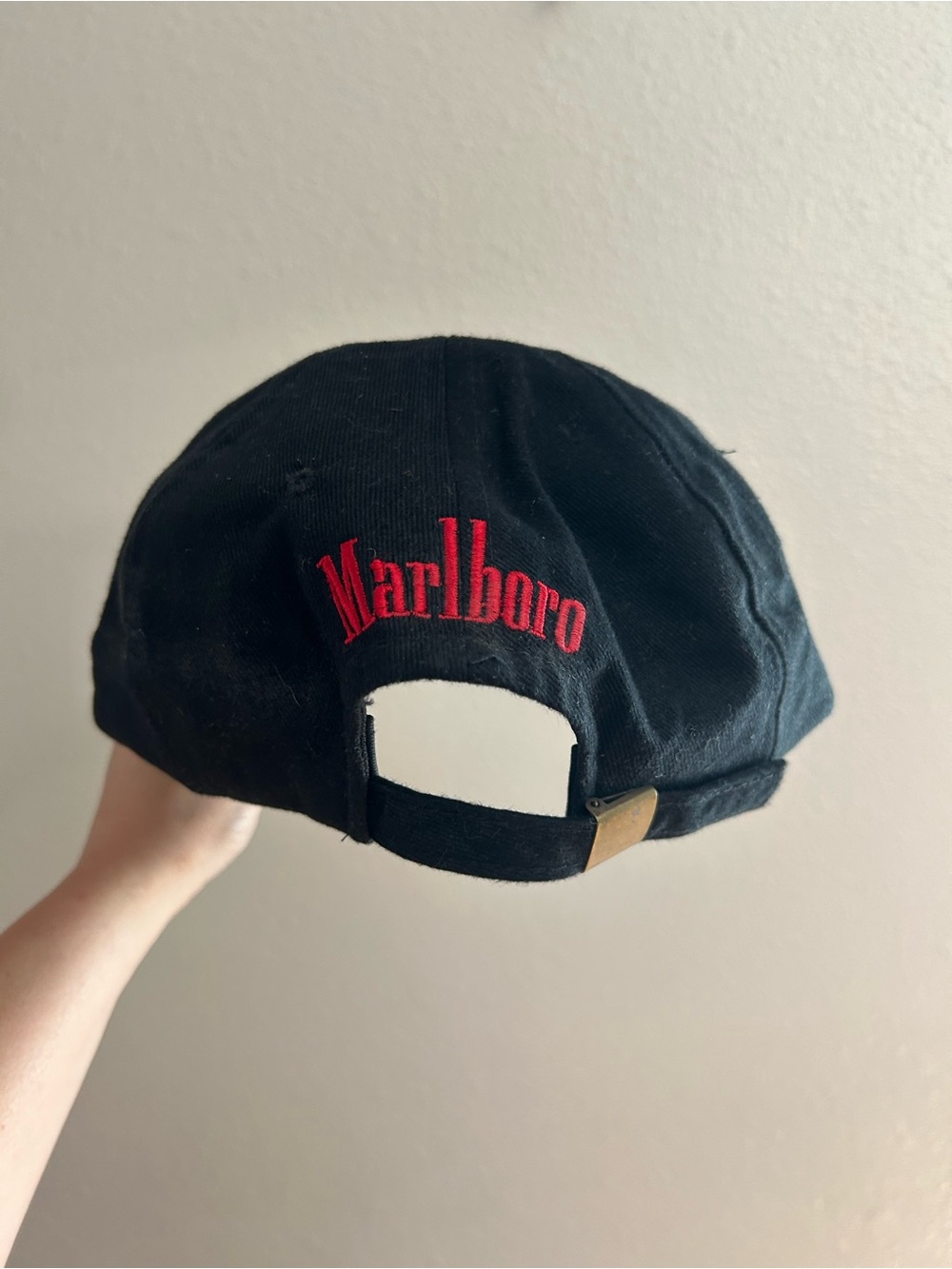 Vintage 90s Marlboro Cigarettes Grunge Baseball Hat - Picture 4 of 6